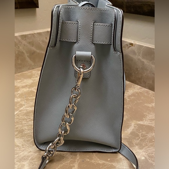 Michael Kors HAMILTON Large EW light blue purse. Lightly used. - Picture 10 of 10